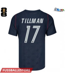 Günstige Vereinigte Staaten Malik Tillman #17 Auswärtstrikot WM 2026 Kurzarm